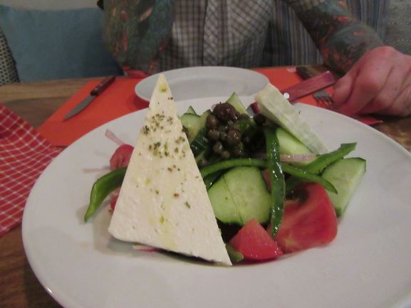 15. Greek salad at Savvas.JPG